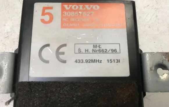 Volvo S40, V40 Other control units/modules 30857627