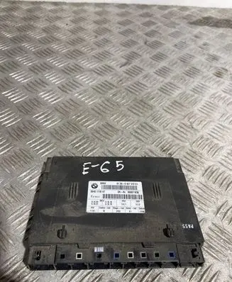 BMW 7 E65 E66 Seat control module 6927312