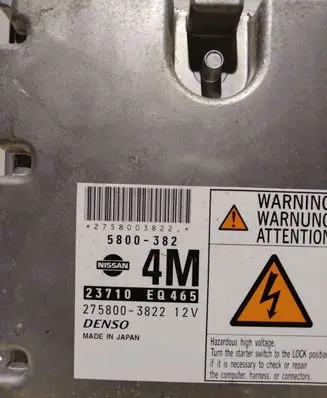 Nissan X-Trail T30 Engine control unit/module 2758003822 23710EQ465