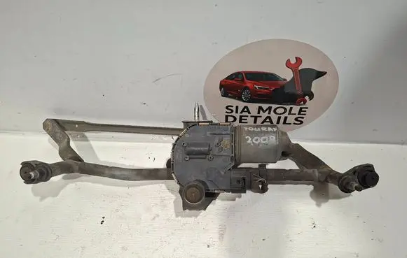 Volkswagen Touran I Front wiper linkage and motor 1397220503 0703024127