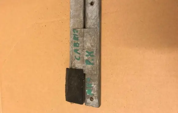 Volkswagen Golf I Front door window/glass frame 