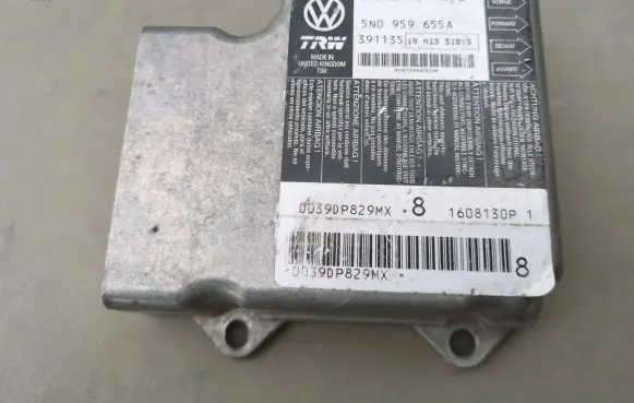 Volkswagen PASSAT CC Airbag control unit/module 5N0959655A 0039DP829MX