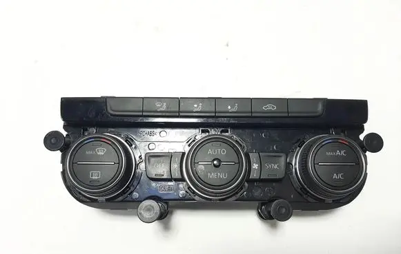 Volkswagen Golf VII Interior fan control switch 5G0907044FP