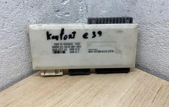 BMW 5 E39 Comfort/convenience module 6010728013UTA 60837710 61358381491