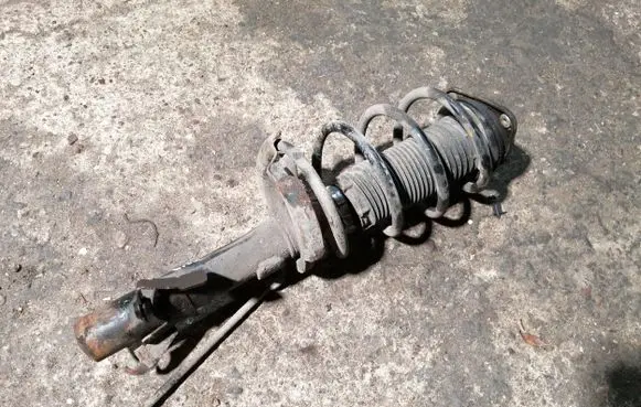 Volvo S40 Front shock absorber with coil spring