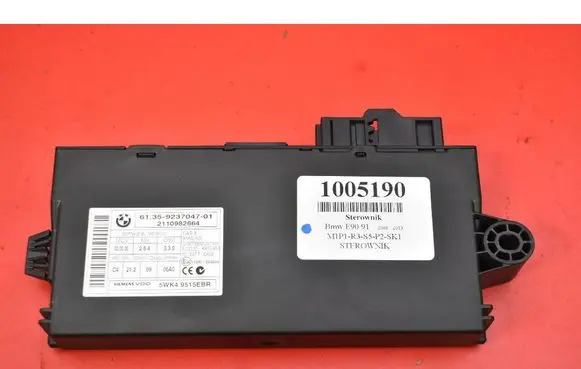BMW 7 F01 F02 F03 F04 Engine control unit/module ECU 9237047