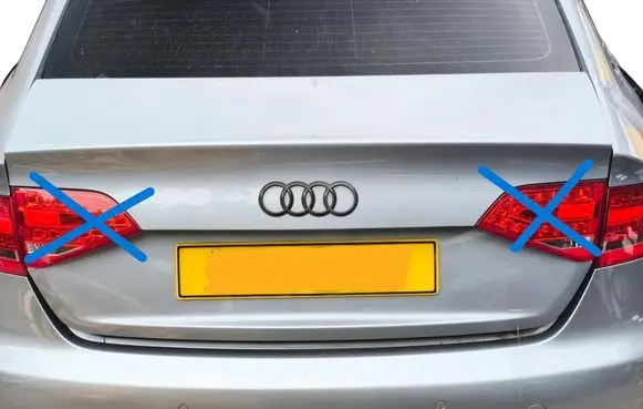 Audi A4 S4 B8 8K Tailgate/trunk/boot lid 260610HR1500