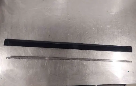 Volvo S60 Front door trim (molding) 9151911 9203783