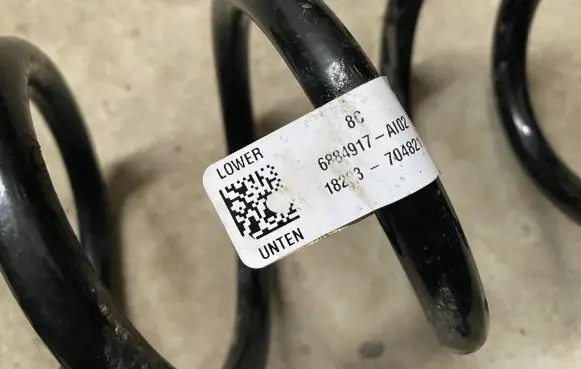 BMW X3 G01 Rear coil spring 33536884917 6884917