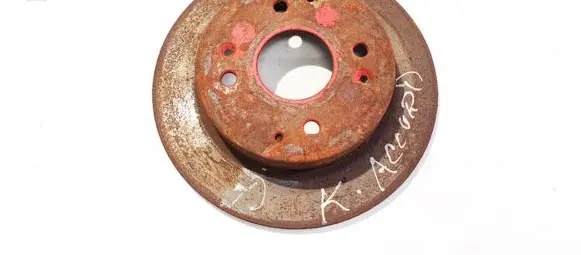 Honda Accord Rear brake disc neventiliuojamas