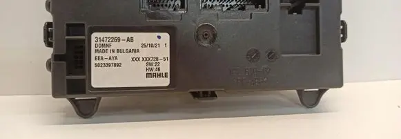 Volvo V60 Air conditioner control unit module 31472269
