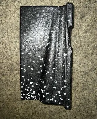 Front bumper foam support bar