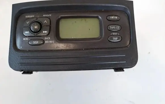 Toyota Yaris Verso On-board computer control switch 8611052121 86110-52121