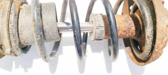 Front coil spring