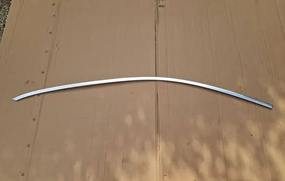 Roof trim bar molding cover