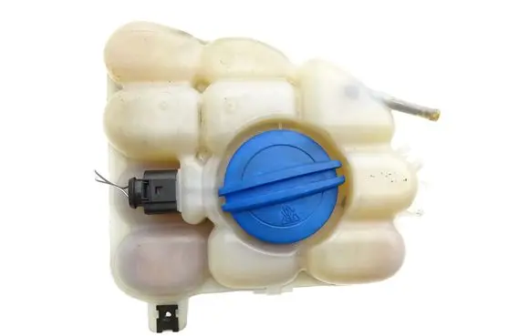 Volkswagen Touareg II Coolant expansion tank/reservoir 7P0121407B