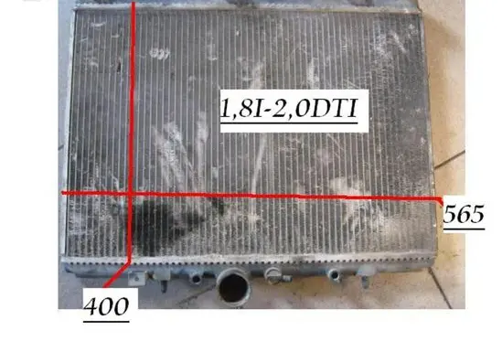 Peugeot 406 Coolant radiator 963617058002 871380U