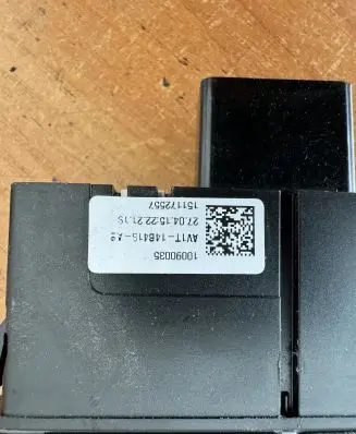 Ford Transit Courier Passenger airbag on/off switch 