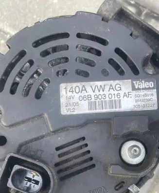 Audi A4 S4 B7 8E 8H Generator/alternator 305101227 06B903016AF 2542739C