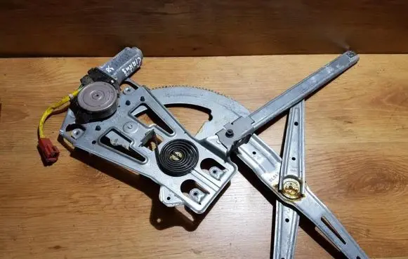 Chrysler Cirrus Sliding door window regulator with motor