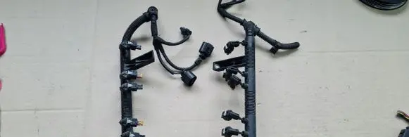 Audi A6 S6 C7 4G Fuel injector wires 06E9718221D 06E971822C