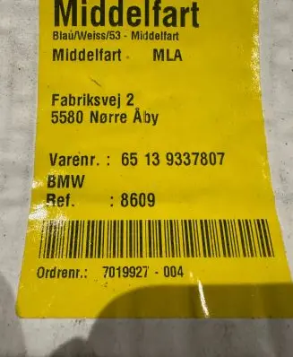 BMW X6 F16 Front door high frequency speaker 9337807