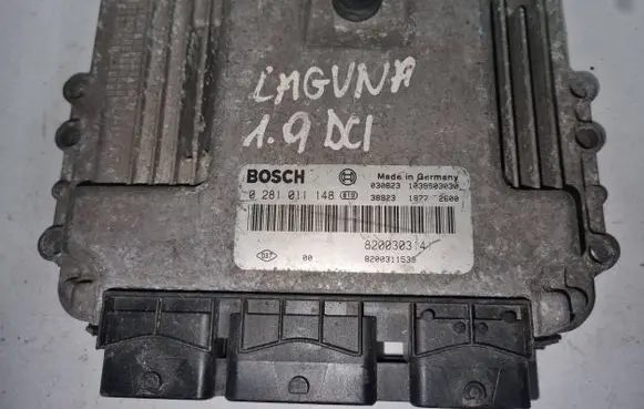 Renault Laguna II Engine control unit/module 8200303141 8200311539 0281011148