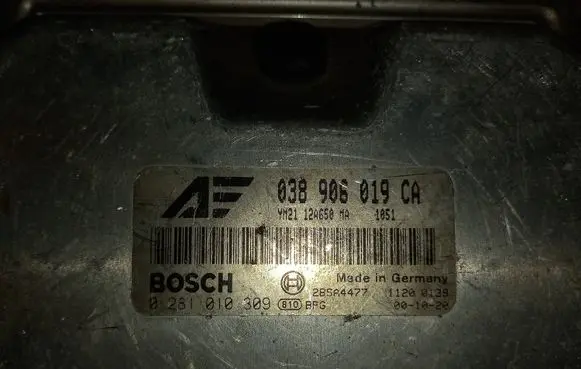 Ford Galaxy Engine control unit/module 038906019CA 28SA4477 0281010309