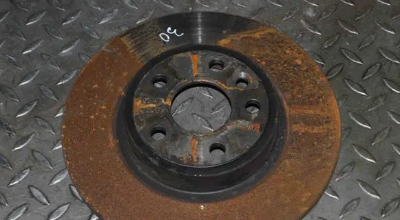 Rear brake disc