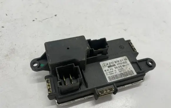 Mercedes-Benz E W212 Heater blower fan relay A2128702110