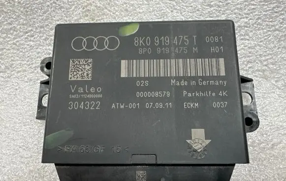 Audi A4 S4 B8 8K Parking PDC control unit/module 8K0919475T 8P0919475M 000008579