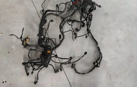 BMW 5 F10 F11 Engine installation wiring loom 7606527 7606526 734004502B