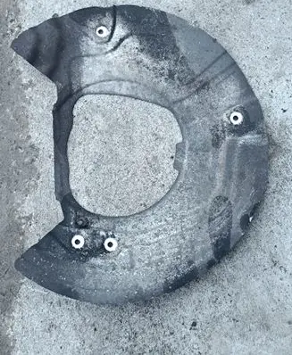 BMW X5 E70 Front brake disc dust cover plate 