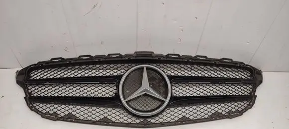 Mercedes-Benz C W205 Front bumper upper radiator grill A2058803783 A2058600483 A2058800783