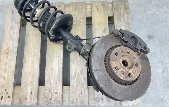 Volvo S80 Front shock absorber with coil spring 