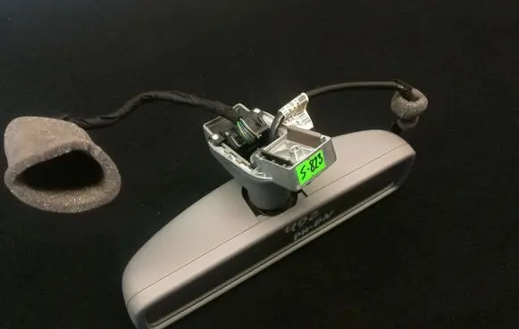 Volkswagen Phaeton Rear view mirror (interior) 3D0857511G