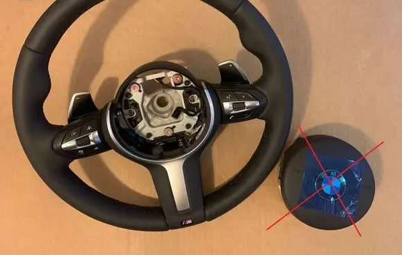 BMW X4 F26 Steering wheel 32307847455 32307851499