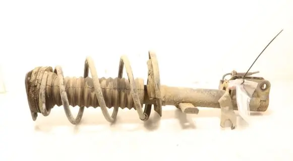 Front shock absorber with coil spring