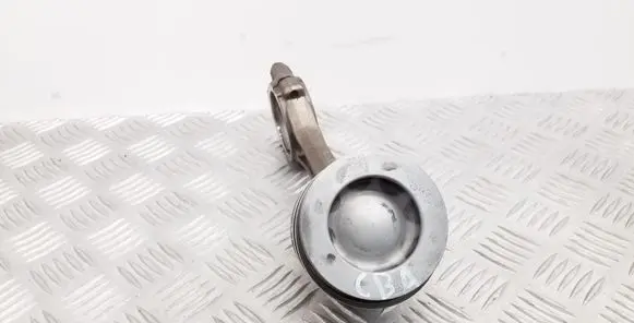 Piston with connecting rod