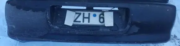 Rear bumper