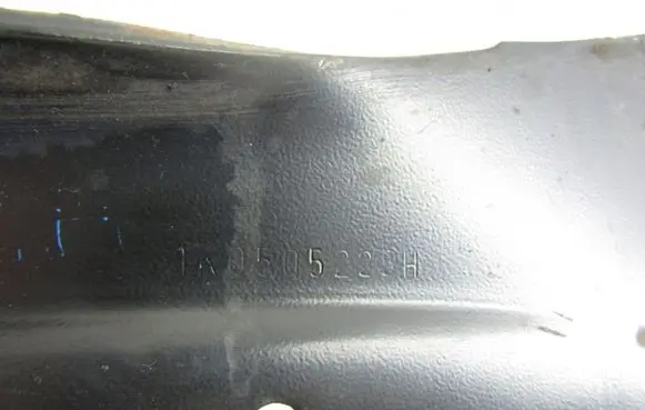 Volkswagen Golf Plus Rear upper control arm/wishbone 1k0505225h