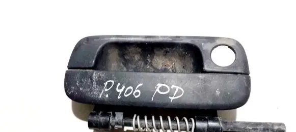 Peugeot 406 Front door exterior handle 9621858577