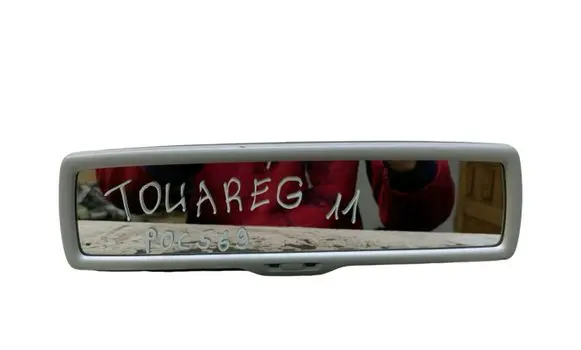 Volkswagen Touareg II Rear view mirror (interior) 7P6857511 4B0971834