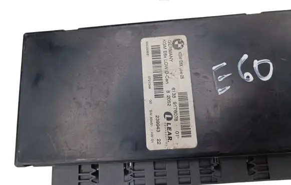BMW 5 E60 E61 Comfort/convenience module 61359176078 82052