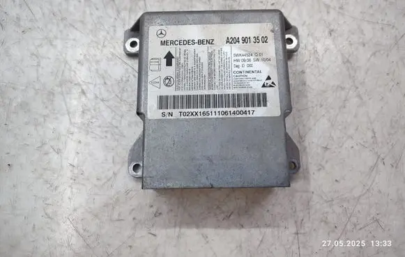 Mercedes-Benz C W204 Airbag control unit/module A2049013502