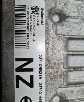 Nissan Qashqai Engine control unit/module 23710BB31A