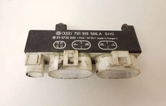 Volkswagen Sharan Coolant fan relay 701919506A 898726000