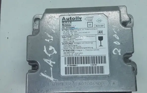 Renault Laguna II Airbag control unit/module 606982400 285580006R 610102200C