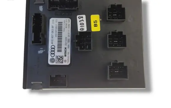 Audi A6 S6 C7 4G Comfort/convenience module 4H0907063F 20012002 F005V01183