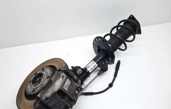 Opel Corsa F Front shock absorber/damper 9837414380